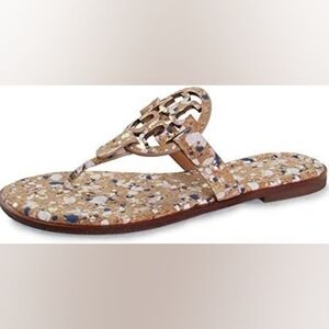 Tory Burch Miller Welt Confetti Cork Sandals